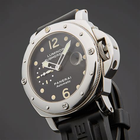 used panerai luminor watches|Panerai watches luminor submersible.